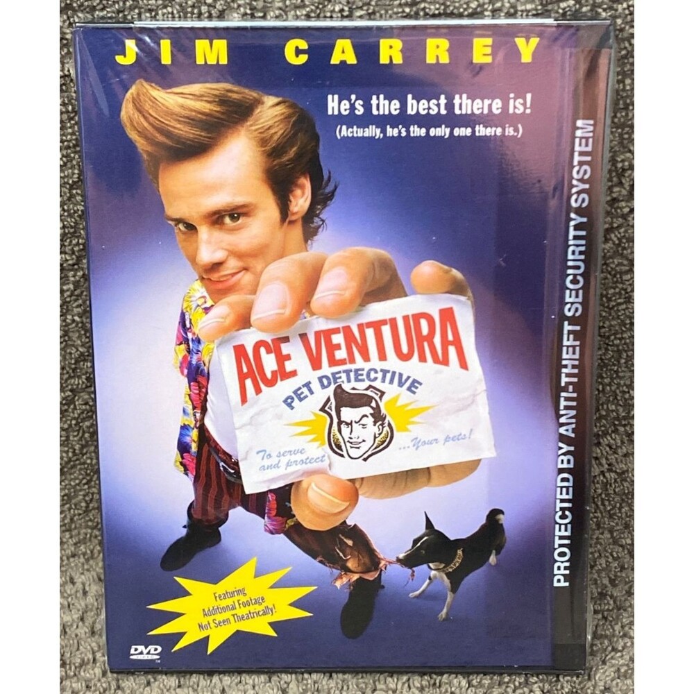 Ace Ventura-Pet Detective (DVD, 1994, Full-Screen) Brand New Sealed